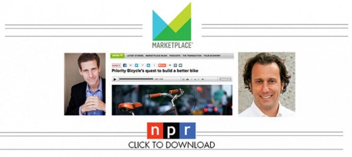 CEO DAVE WEINER INTERVIEWED ON NPR: APM'S "MARKETPLACE" WITH KAI RYSSDAL
