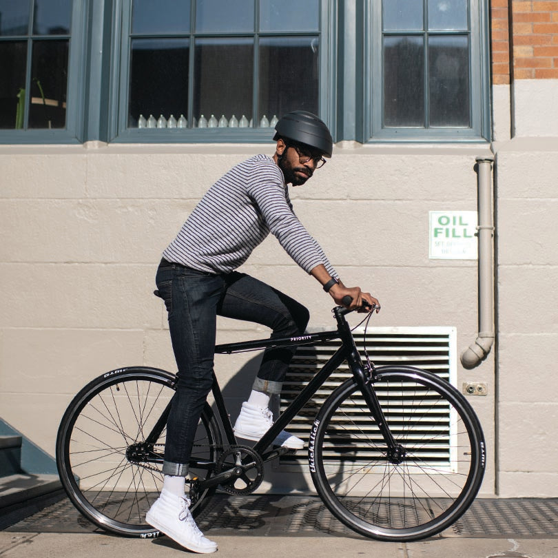 Riding a bike with clearance gears