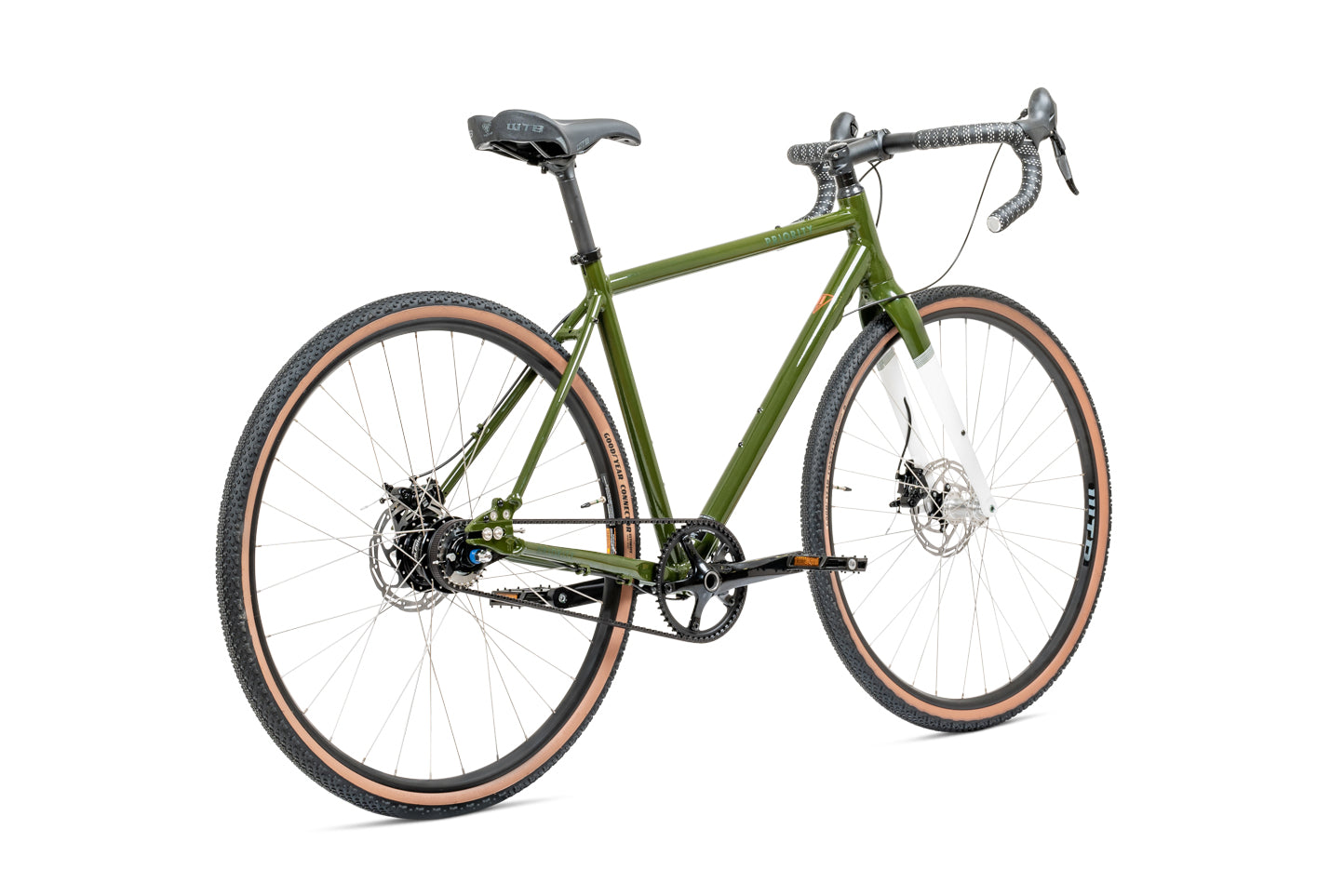 Green gravel hot sale bike