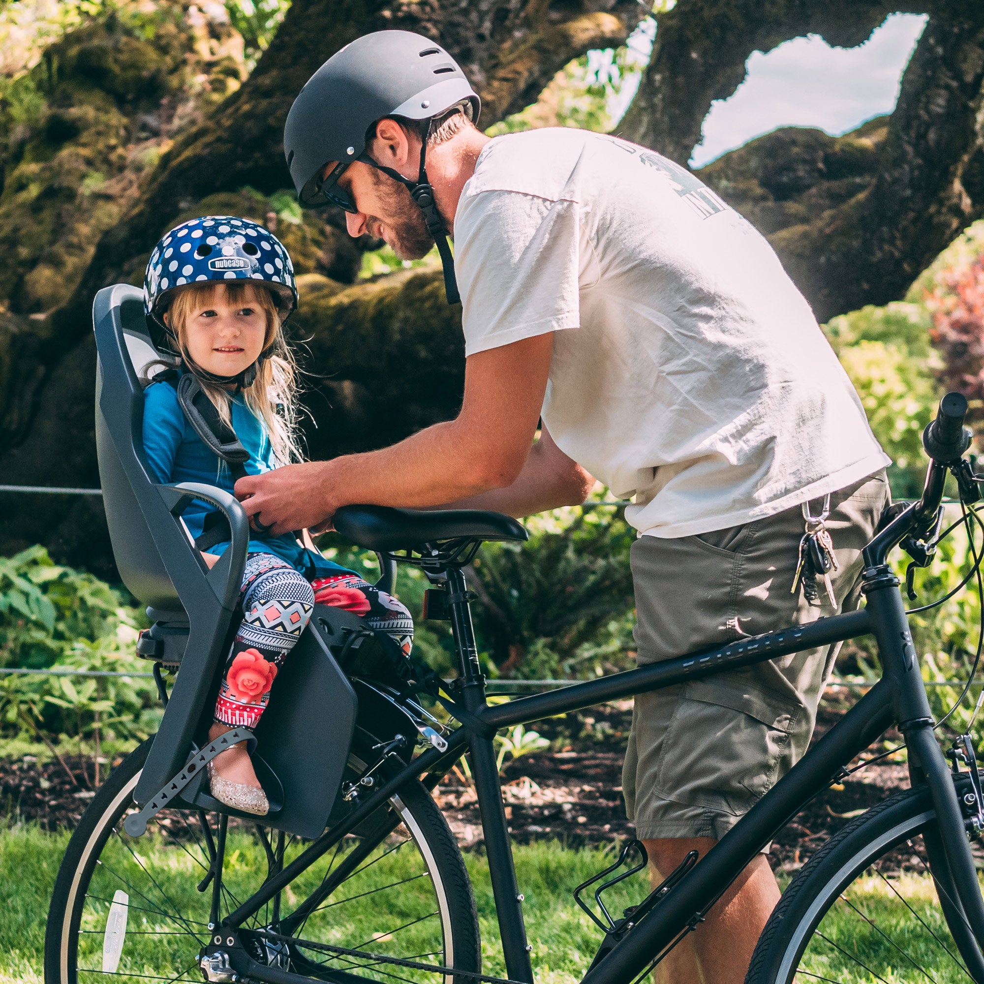 Pannier rack baby discount seat