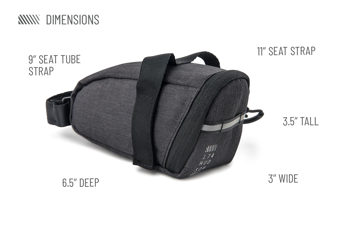 Seat best sale tube bag